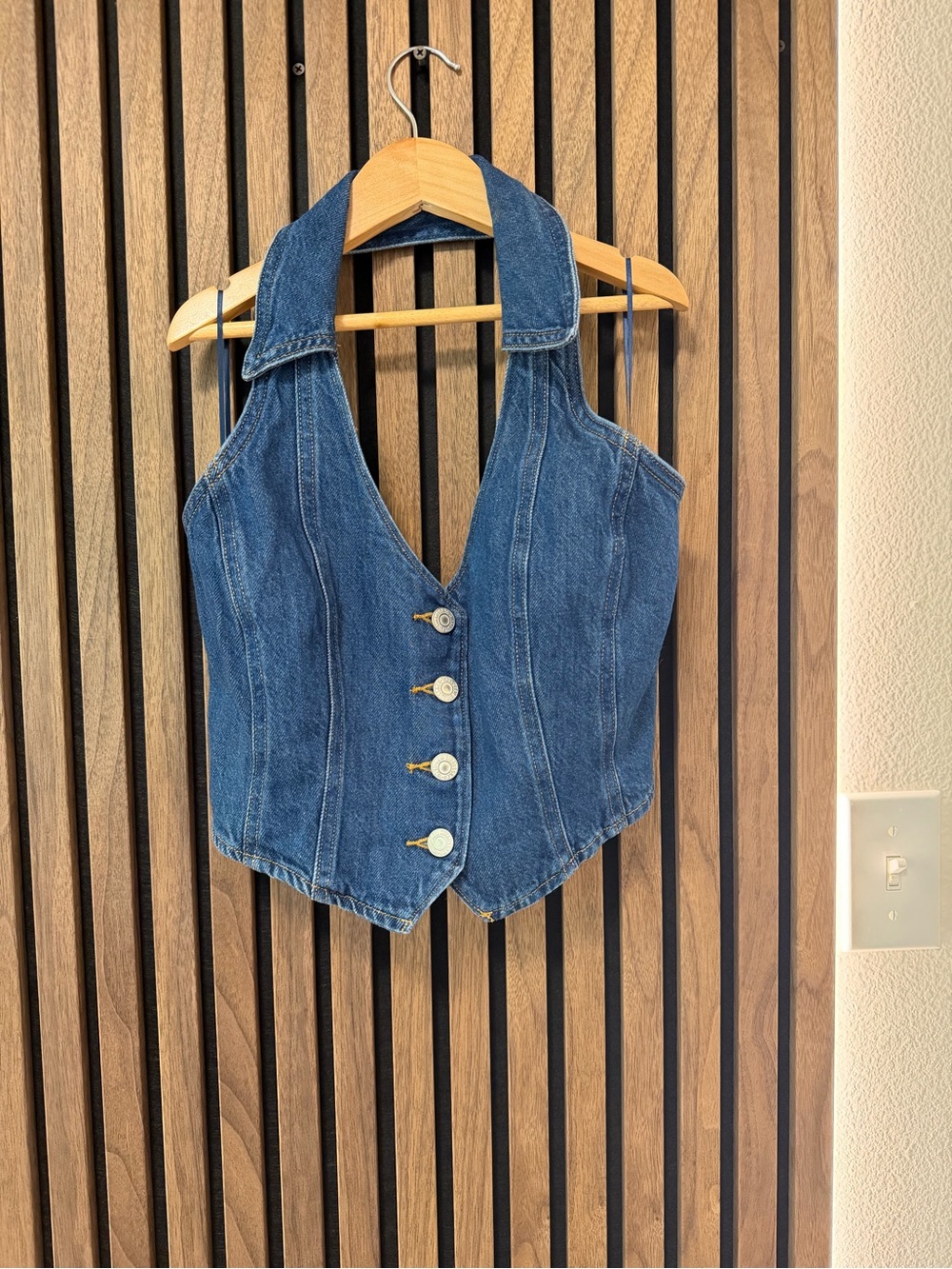 Levi’s Halter Neck Denim